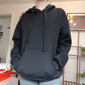 Black Men's Hoodie Sweater